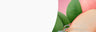 RELX Pods Pro Orchard Flavor Image with Peach and Leaves Background; Imagen del sabor Orchard de RELX Pods Pro con fondo de melocotón y hojas | RELX España Official