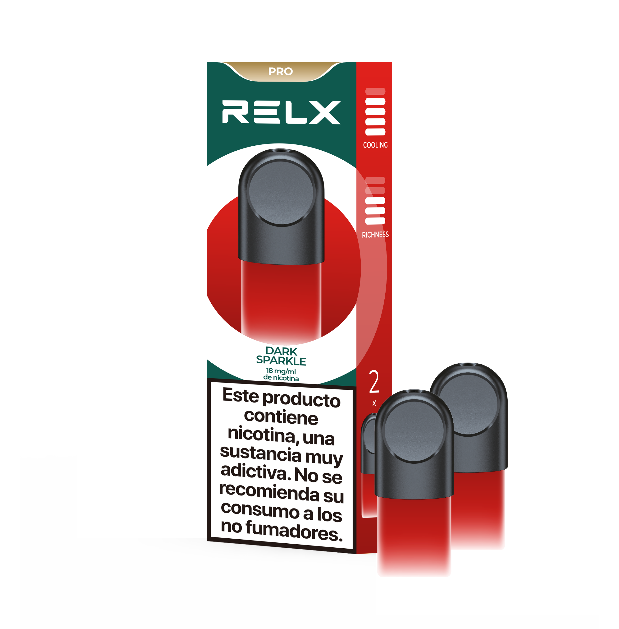 RELX Pod Pro Dark Sparkle Pods | Sabor Cola Vape | RELX Espaa RELX Pod Pro Dark Sparkle Pods | Sabor Cola Vape | RELX Espaa