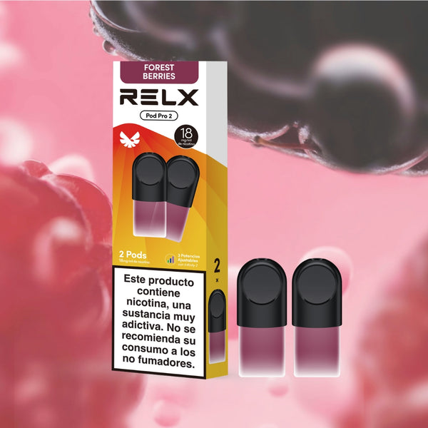 Buy RELX ES E-cigrette Vape Pods Pro 2 Afrutados Forest Berries 18mg/ml Price 7.99€ Best E-Cigarette Brands | Comprar RELX ES Vapeador E-cigrette Pods Pro 2 Afrutados Forest Berries Afrutados 18mg/ml Price 7.99€ Las mejores marcas de cigarrillos electrónicos 💰