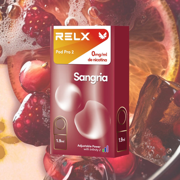 Order RELX ES E-cigrette Vape Pods Pro Bebida Sangria 0mg/ml Price 3.99€ Your Vaping Journey Starts Here | Comprar RELX ES Vapeador E-cigrette Pods Pro Bebida Sangria Bebida 0mg/ml Price 3.99€ Su viaje Vaping comienza aquí 💰
