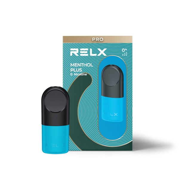 RELX ES E-cigrette Vape Pods Pro Sin Nicotina MENTHOL PLUS 0mg/ml package & product Explore RELX Vapes Today |  RELX ES Vapeador E-cigrette Pods Pro Sin Nicotina Menta Sin Nicotina 0mg/ml envases y productos Explora RELX Vapes Hoy ❄️