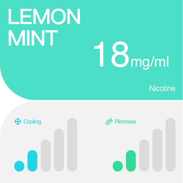 RELX ES E-cigrette Vape Pods Pro Frescos y Mentolados LEMON MINT 18mg/ml Flavor Flavour Top E-Cigarettes in the UK | RELX ES Vapeador E-cigrette Pods Pro Frescos y Mentolados LEMON MINT Frescos y Mentolados 18mg/ml Flavor Flavour Los mejores cigarrillos electrónicos del Reino Unido ❄️