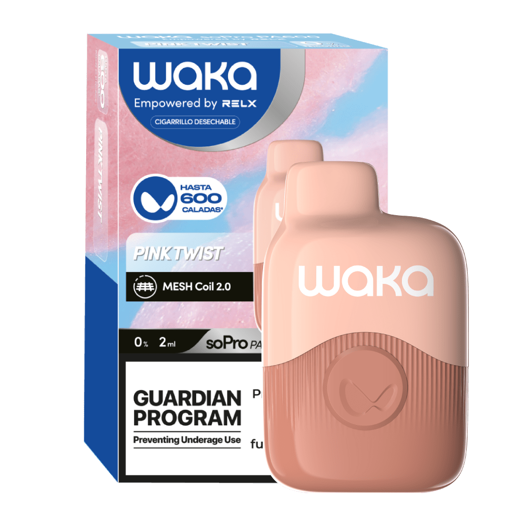 WAKA: Mejores vapers desechable 2024 - RELX España Official