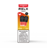 Paquete frontal de 2 pods de recambio RELX Pod Pro 2 sabor Watermelon Ice (Sandía Helada) con 18mg/ml de nicotina. Cuenta con la función de 3 potencias ajustables.