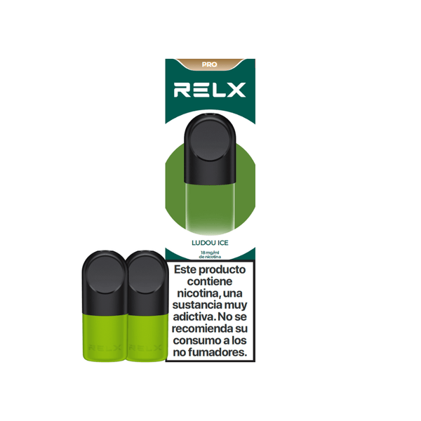 RELX-SPAIN 18mg/ml / Ludou Ice RELX Pods Pro Frambuesa 18mg/ml nicotina
