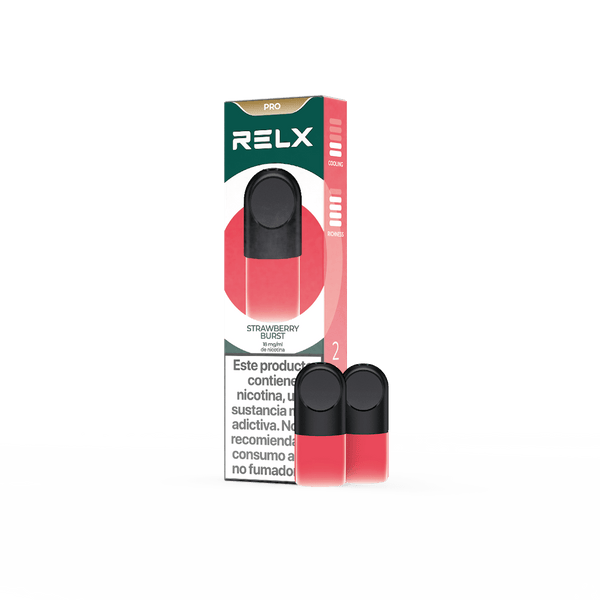 RELX-SPAIN 18mg/ml / Strawberry Burst RELX Pods Pro Frambuesa 18mg/ml nicotina
