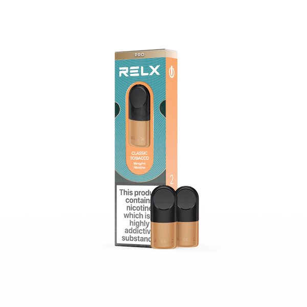 RELX-SPAIN 18mg/ml / Tabaco Clásico RELX Pods Pro Melocotón 18mg/ml nicotina
