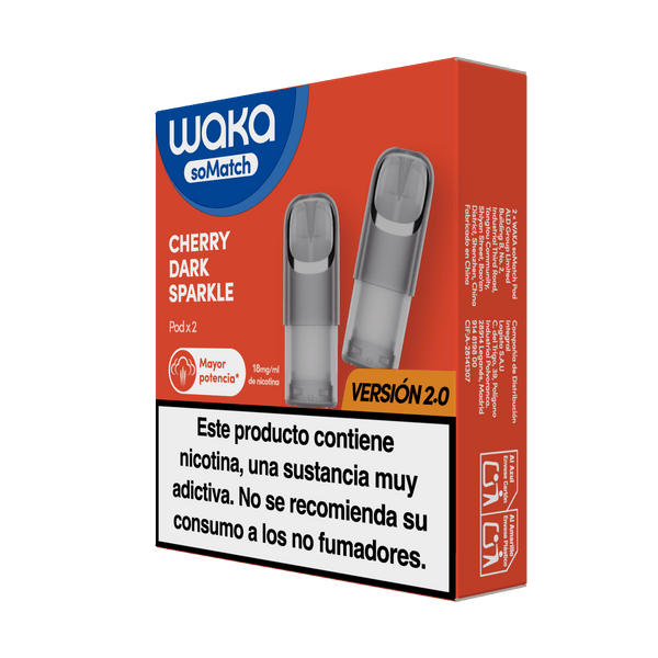 RELX-SPAIN 2 Pods/ Pack (próximamente) / Cherry Dark Sparkle soMatch Mini Pod (Autoship)
