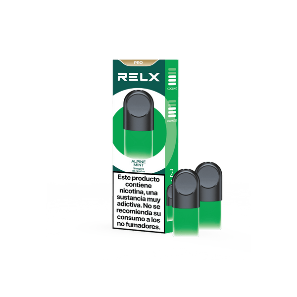 RELX-SPAIN Frescos y Mentolados / ALPINE MINT / 18mg/ml RELX Pods Pro
